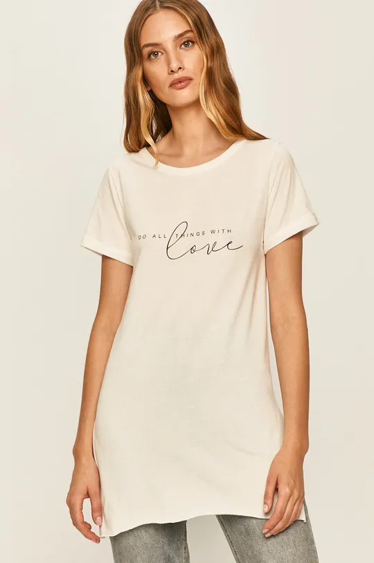 fehér Answear - T-shirt Női