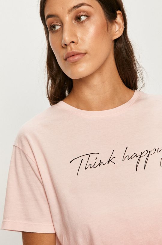 różowy Answear - T-shirt Answear Lab Damski