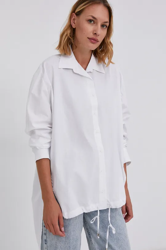 Answear Lab Koszula bawełniana biały