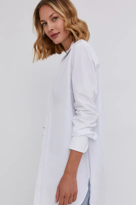 biela Bavlnená košeľa Answear Lab