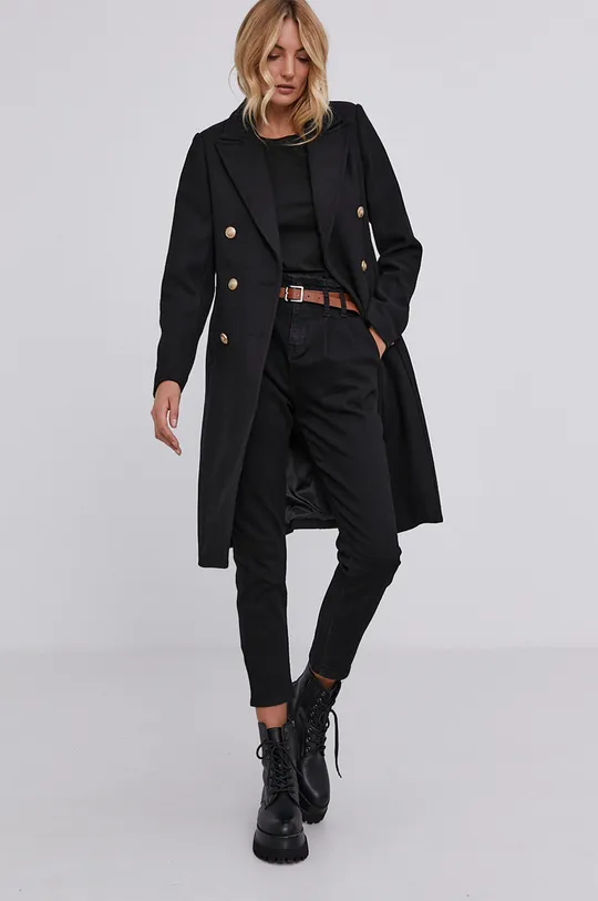 Answear Lab kabát fekete