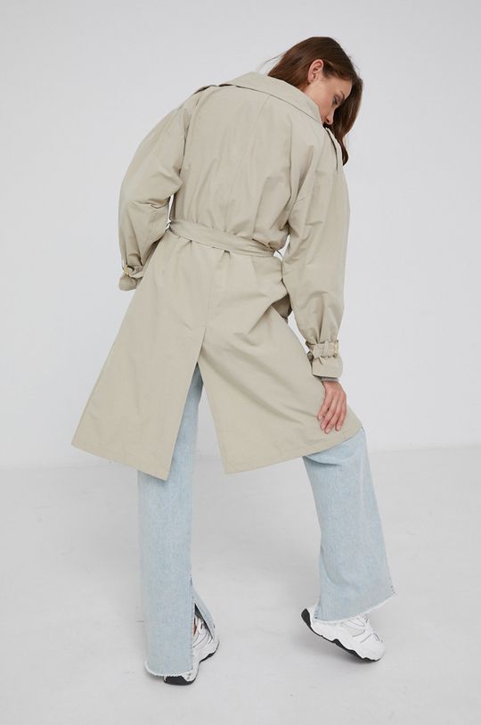 Trench kabát Answear Lab  50% Bavlna, 50% Polyester