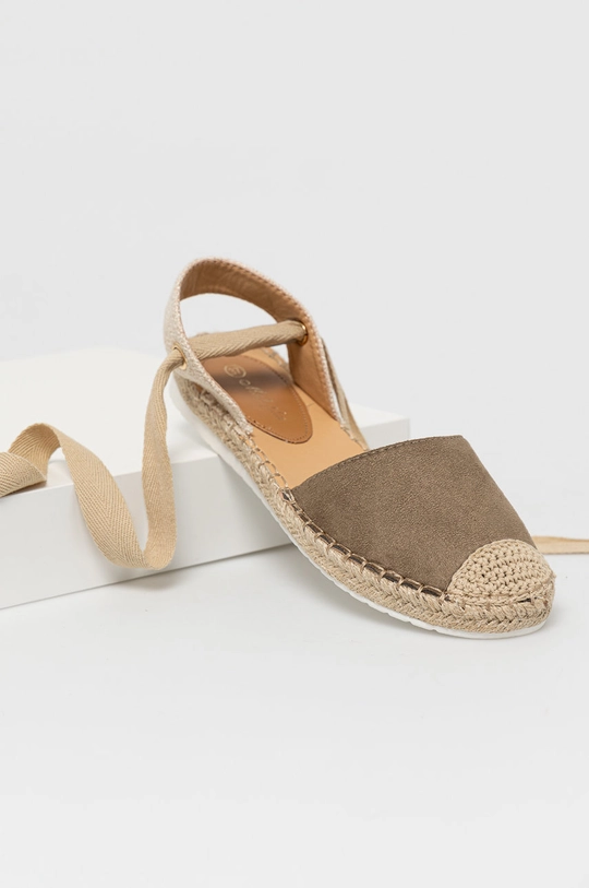 Answear Lab espadryle zielony