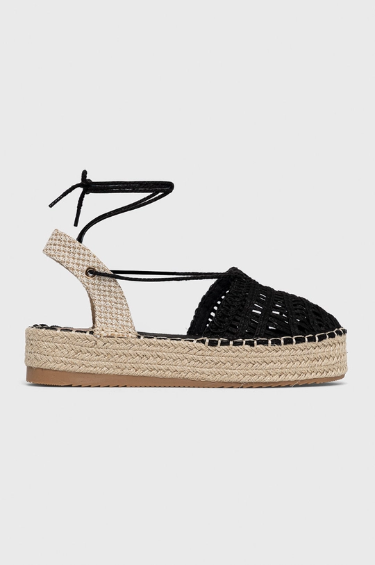 fekete Answear Lab espadrilles Moda Plus Női