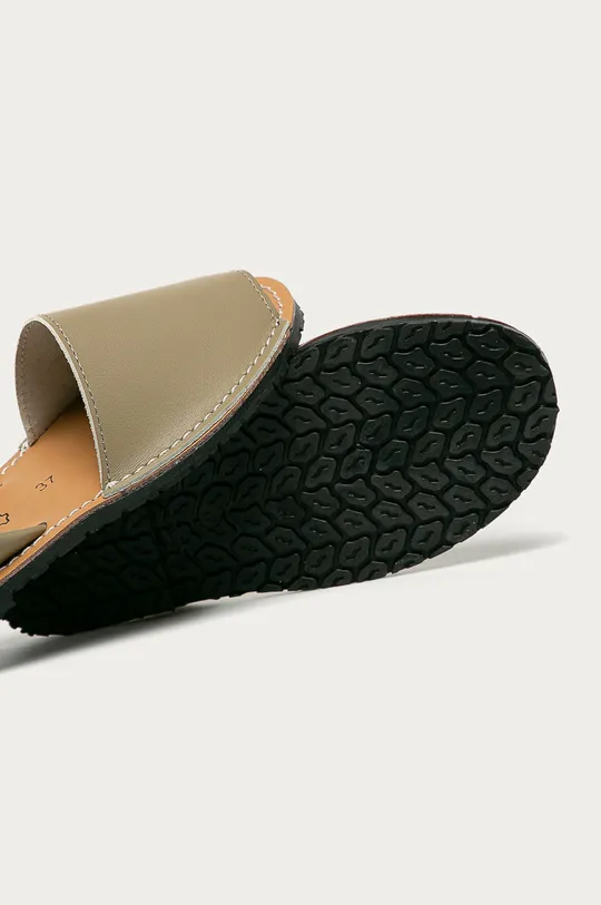 zelená Kožené sandále Answear Lab Buonarotti
