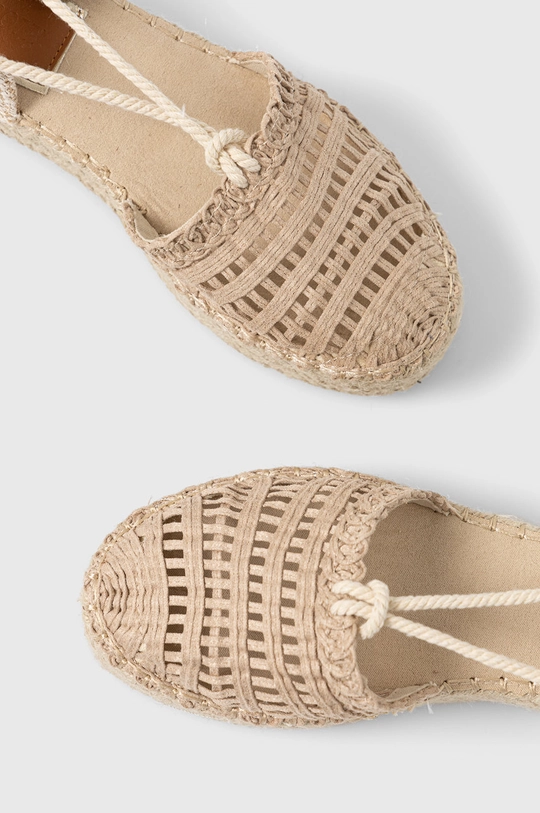 beżowy Answear Lab espadryle