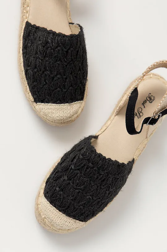 czarny Answear Lab espadryle