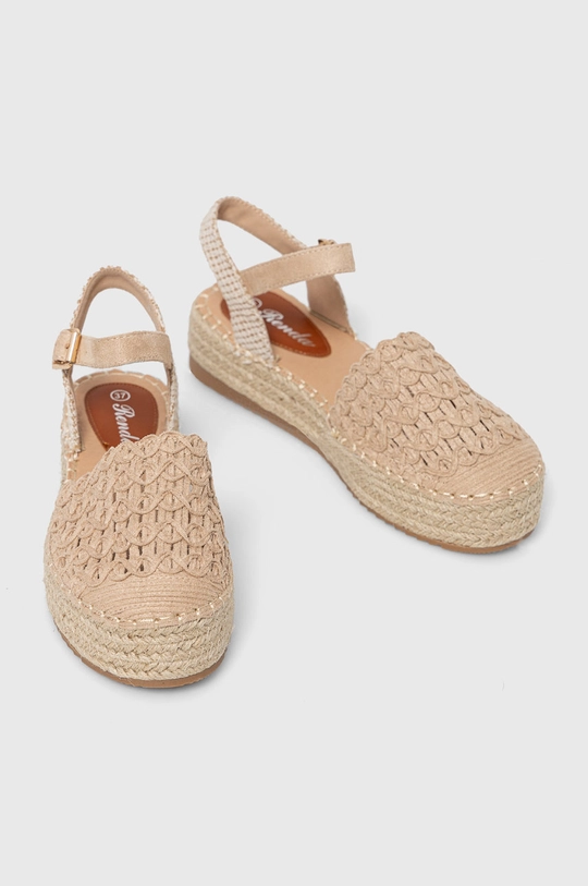 Answear Lab espadryle beżowy