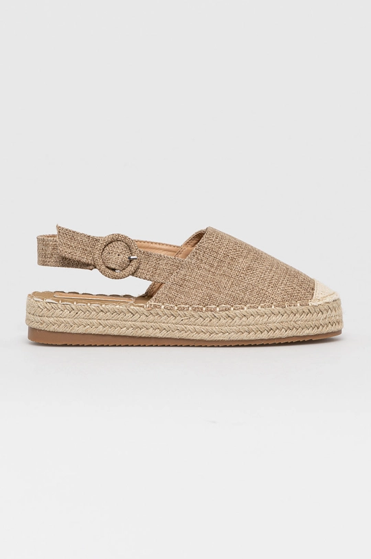 beżowy Answear Lab espadryle Damski