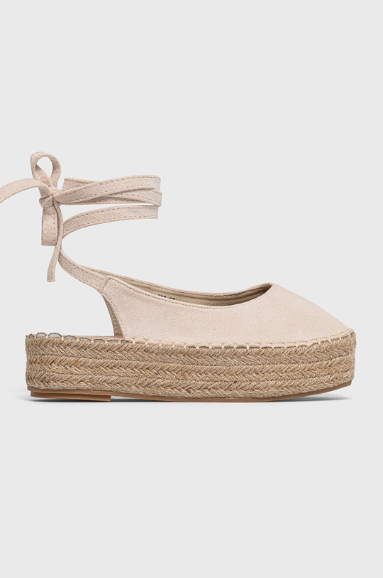 beżowy Answear Lab espadryle Damski