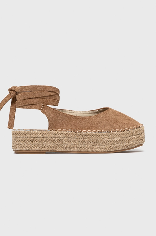 brązowy Answear Lab espadryle Damski