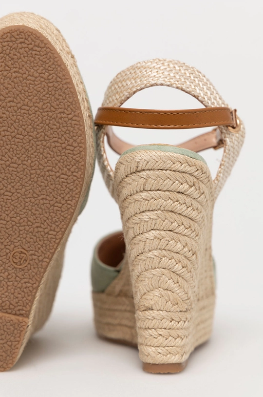 Answear Lab espadrilles Sweet Shoes  Szár: textil Belseje: szintetikus anyag Talp: szintetikus anyag