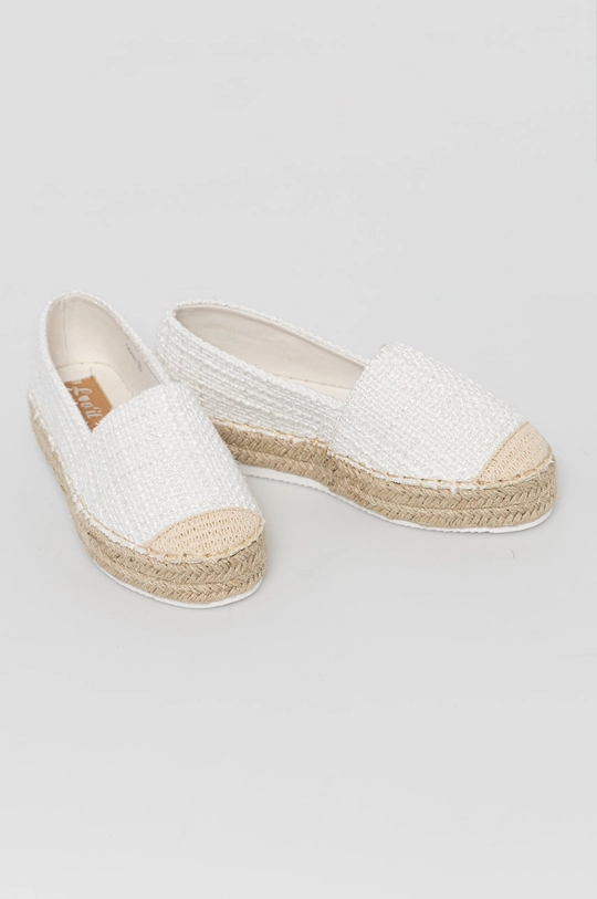 Espadrilky Answear Lab lov'it biela