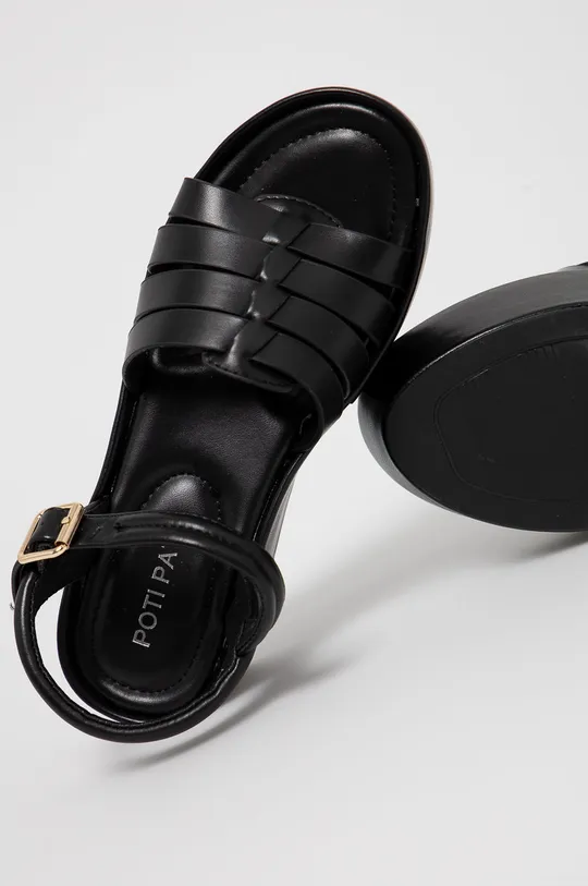 čierna Sandále Answear Lab POTI PATI