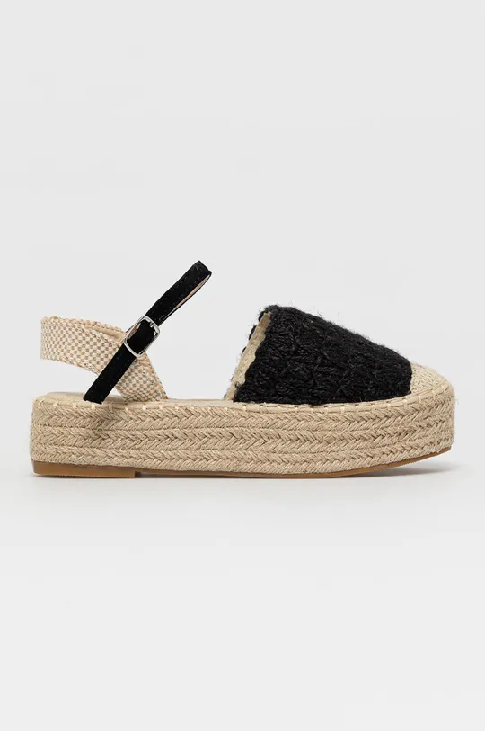 čierna Espadrilky Answear Lab La Bottine Dámsky