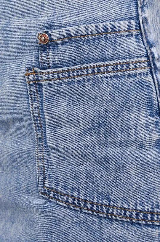 niebieski Answear Lab Spódnica jeansowa