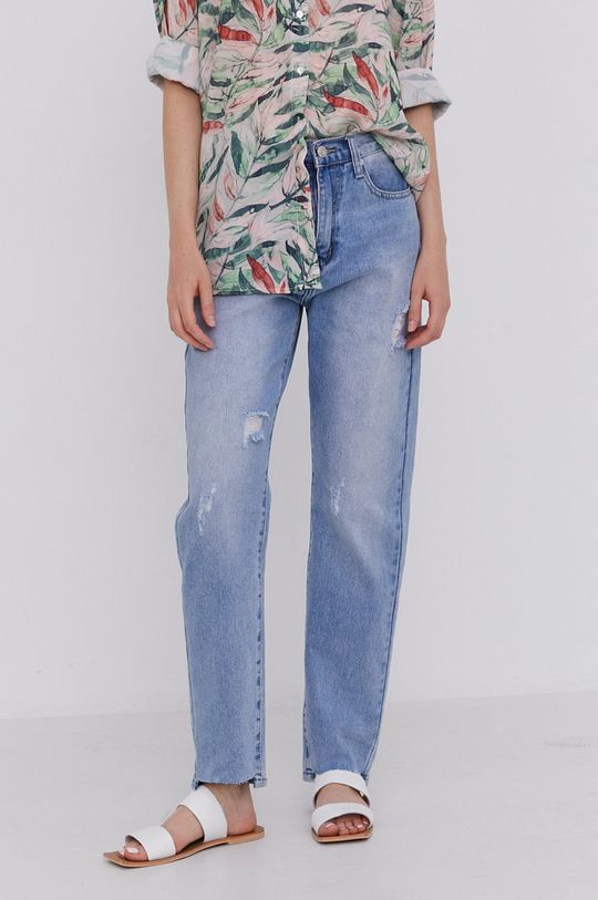 bleumarin Answear Lab Jeans De femei