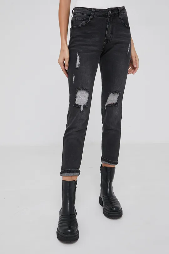 czarny Answear Lab Jeansy Damski