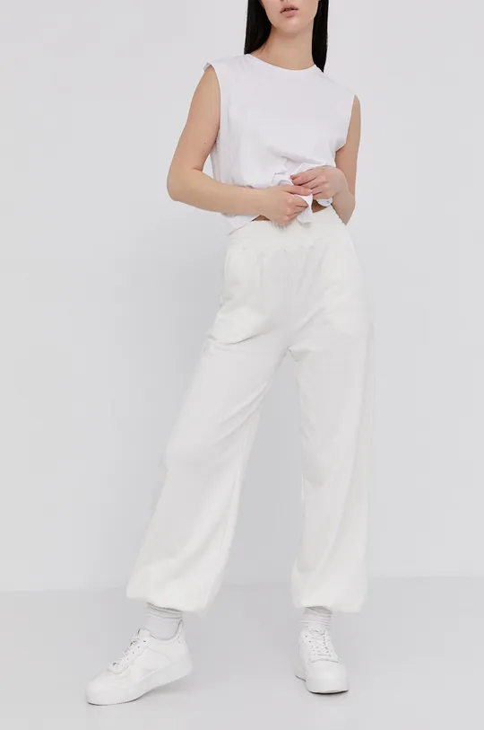 Answear Lab Spodnie biały