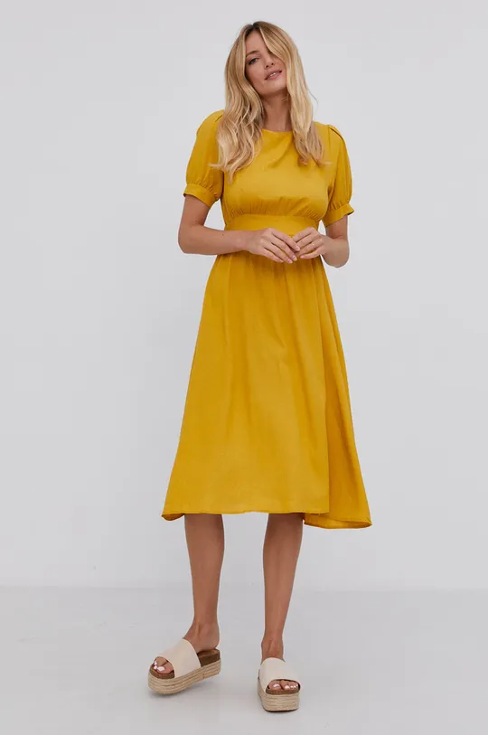 Answear Lab Sukienka żółty