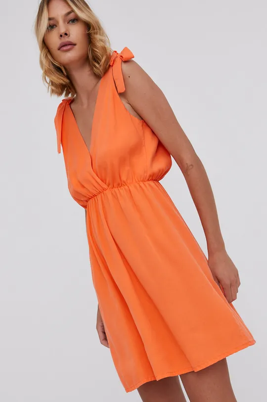 pomarańczowy Answear Lab Sukienka