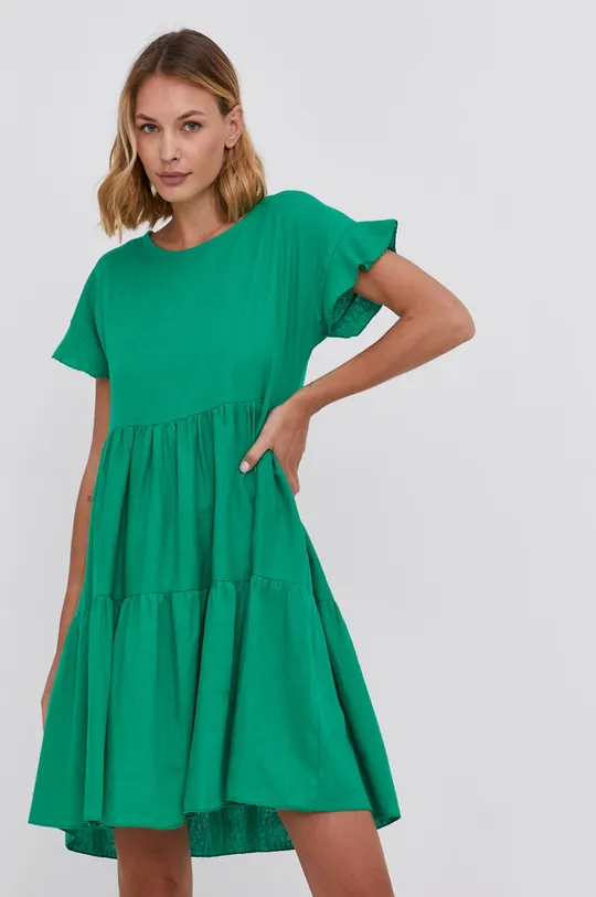 zielony Answear Lab Sukienka Damski