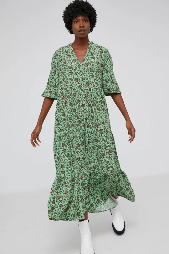 zielony Answear Lab Sukienka
