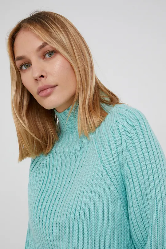 turkusowy Answear Lab Sweter