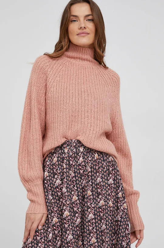 różowy Answear Lab Sweter