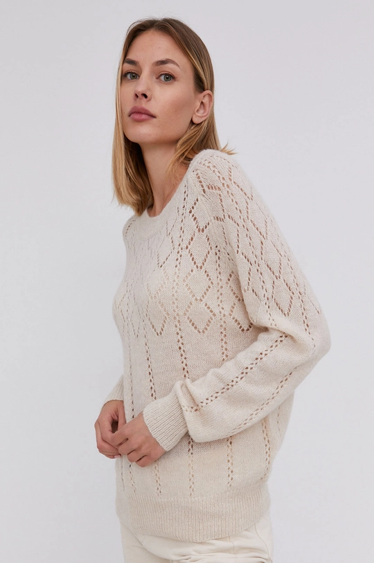 Answear Lab Sweter beżowy