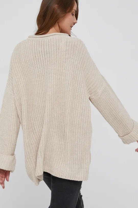 Answear Lab Sweter z domieszką wełny 40 % Akryl, 50 % Bawełna, 10 % Wełna
