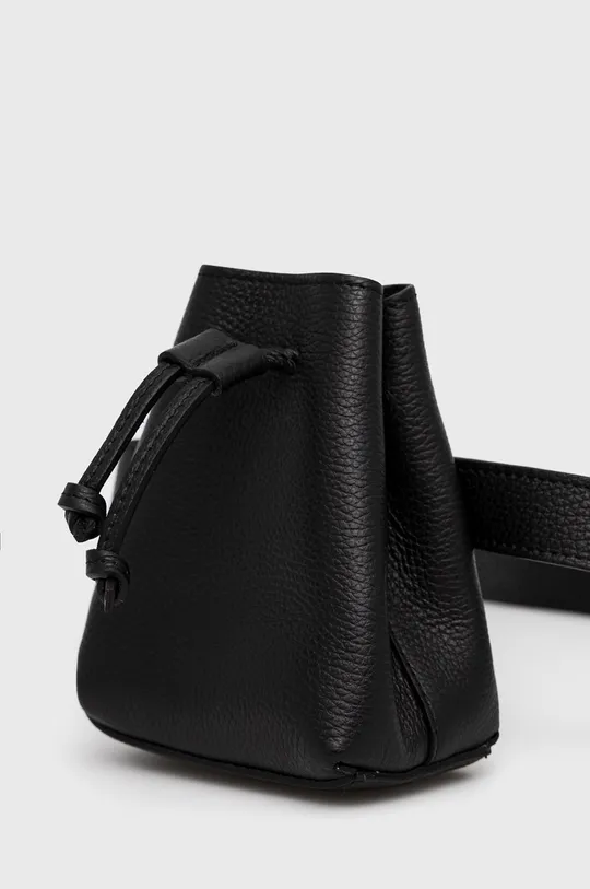 Δερμάτινη τσάντα φάκελος Answear Lab μαύρο