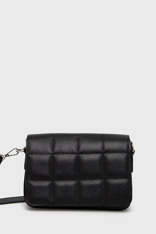 чорний Шкіряна сумочка Answear Lab Жіночий