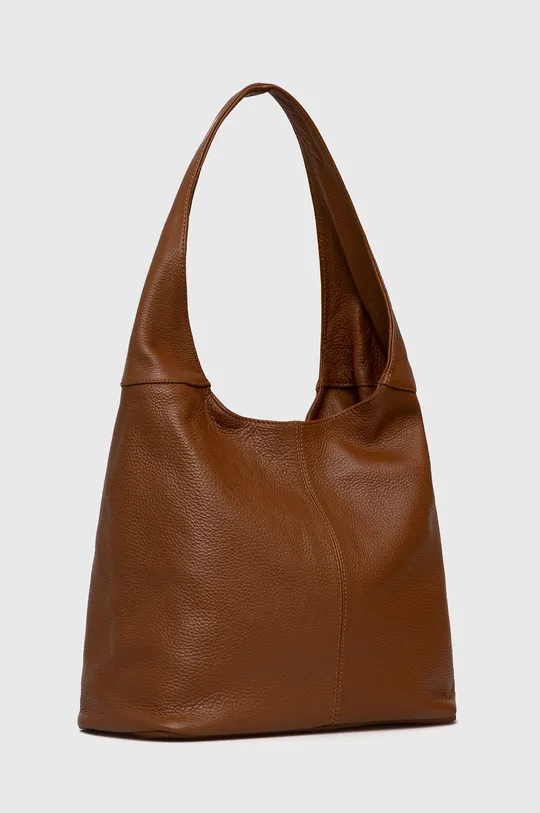 Кожаная сумочка Answear Lab коричневый
