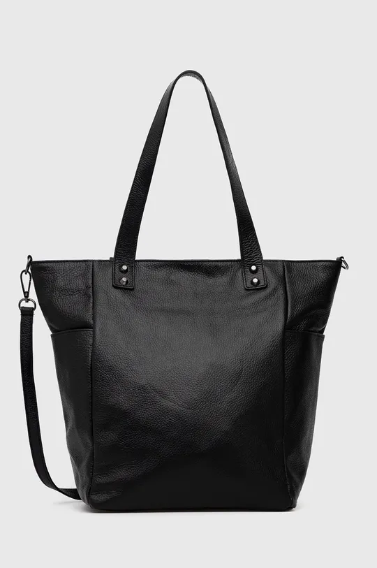 μαύρο Δερμάτινη τσάντα Answear Lab Γυναικεία