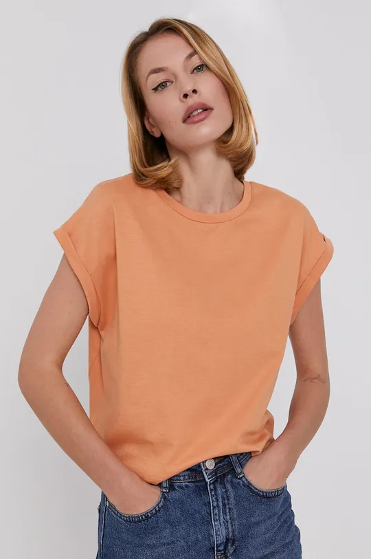 oranžová Tričko Answear Lab Dámsky