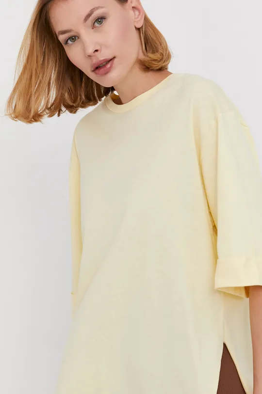 żółty Answear Lab T-shirt Damski