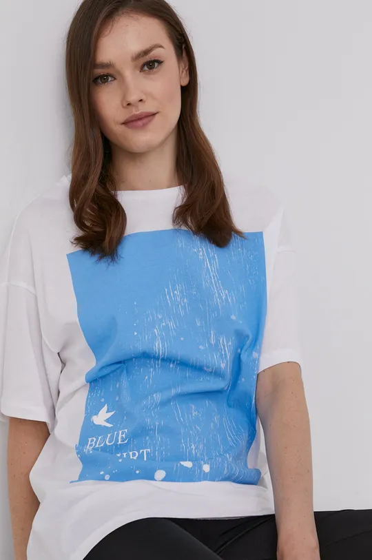 niebieski Answear Lab T-shirt Damski