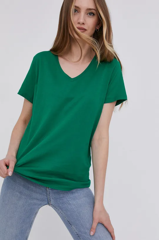zielony Answear Lab T-shirt Damski