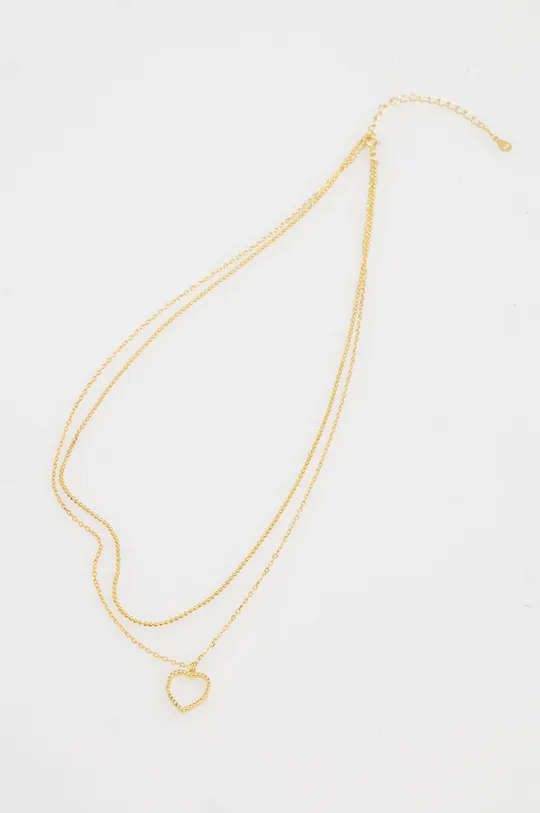 Srebrna ogrlica Answear Lab zlata