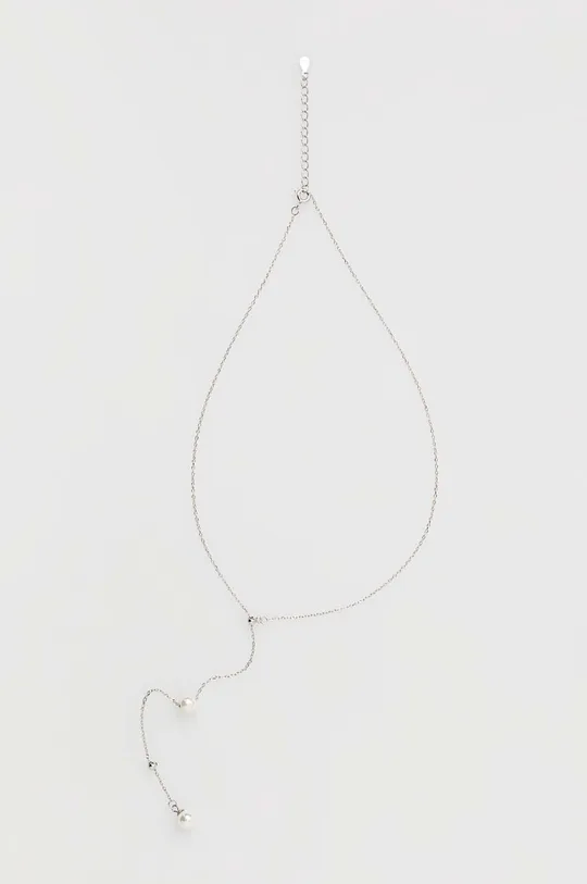 srebrna ogrlica Answear Lab X limitirana kolekcija SISTERHOOD srebrna
