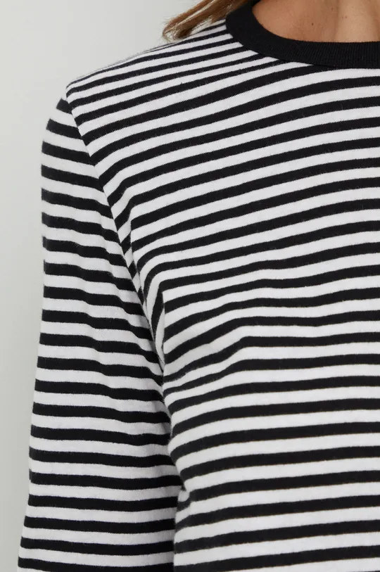 Βαμβακερή μπλούζα με μακριά μανίκια Answear Lab Γυναικεία