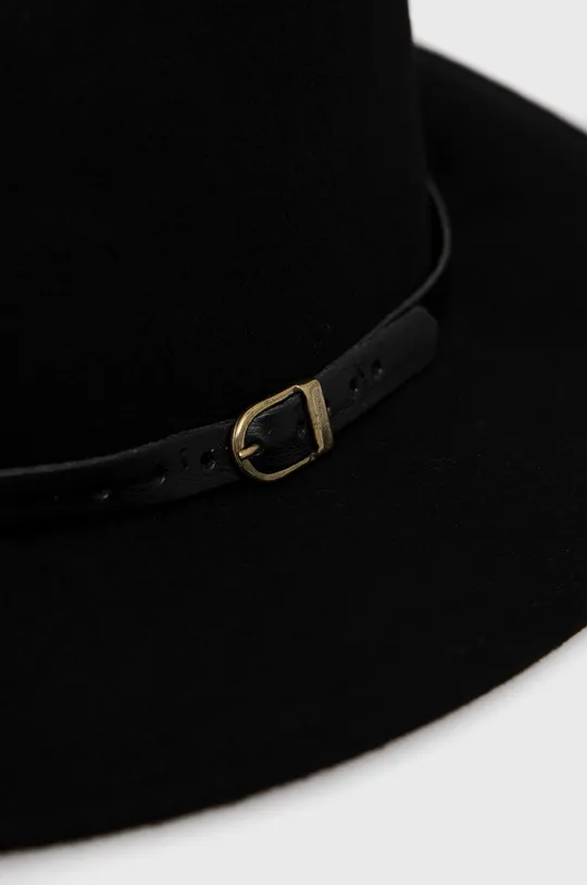 Μάλλινο καπέλο Answear Lab μαύρο