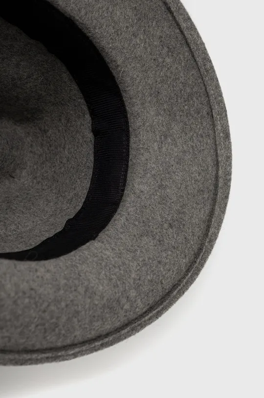 sivá Vlnený klobúk Answear Lab