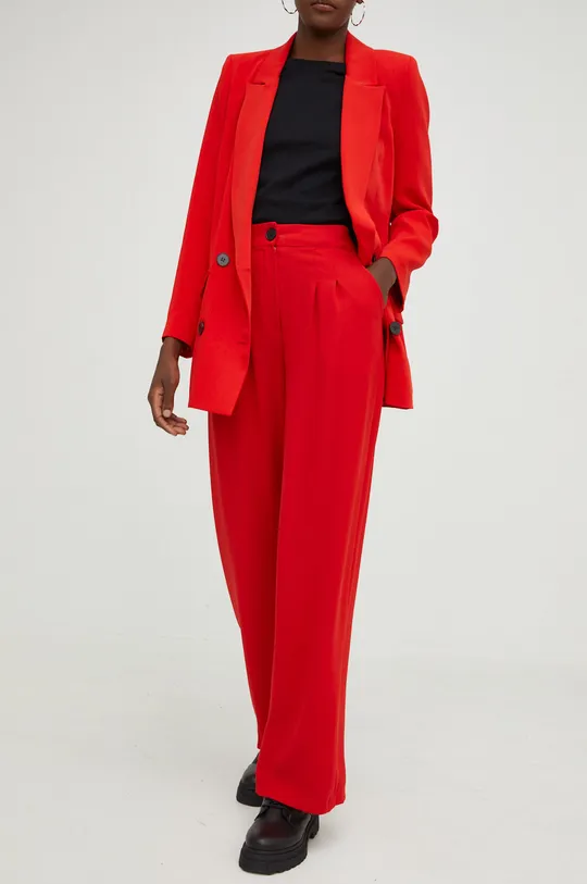 κόκκινο Σακάκι και παντελόνι Answear Lab