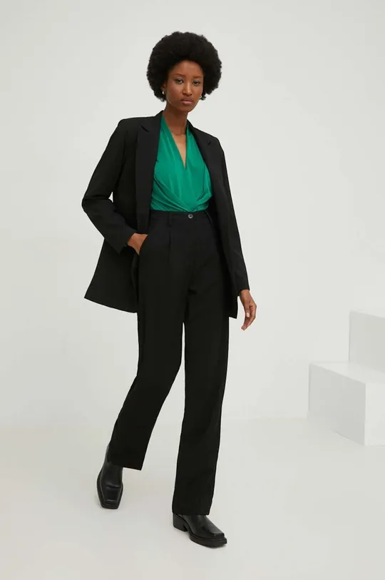 μαύρο Σετ - σακάκι και παντελόνι Answear Lab Γυναικεία