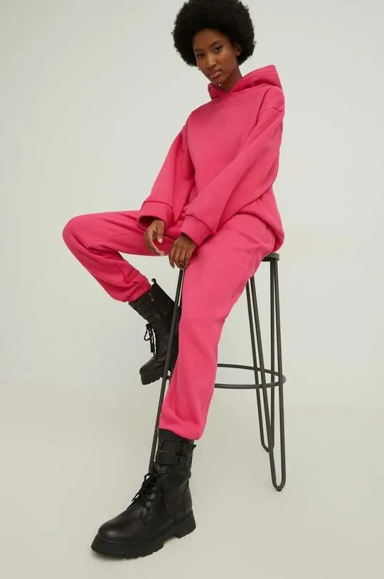 różowy Answear Lab dres Damski