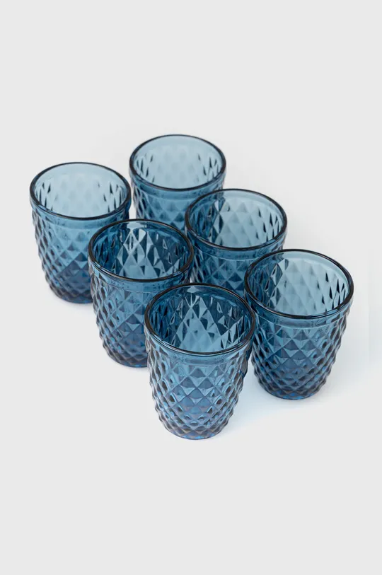 Σετ ποτηριών Answear Lab 6-pack μπλε