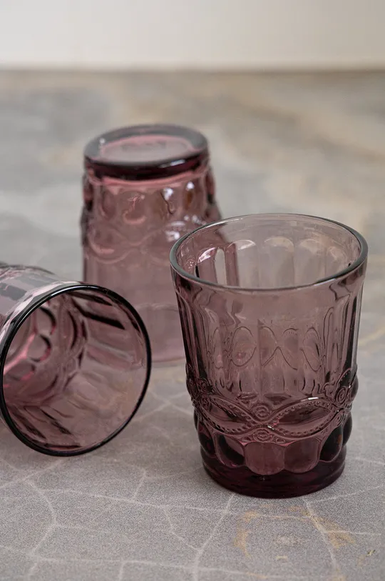 ροζ Σετ ποτηριών Answear Lab 6-pack Unisex