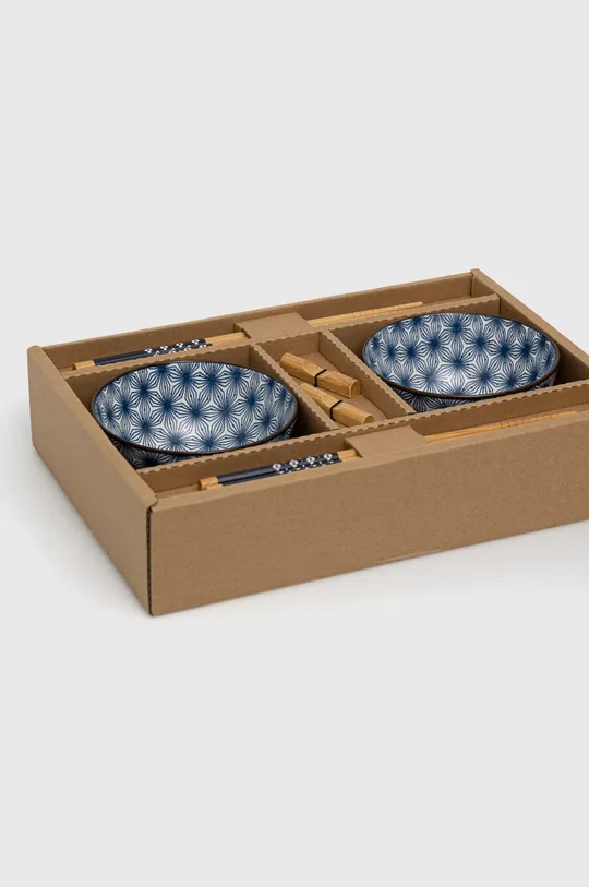 μπλε Σετ σερβιρίσματος σούσι Answear Lab 6-pack